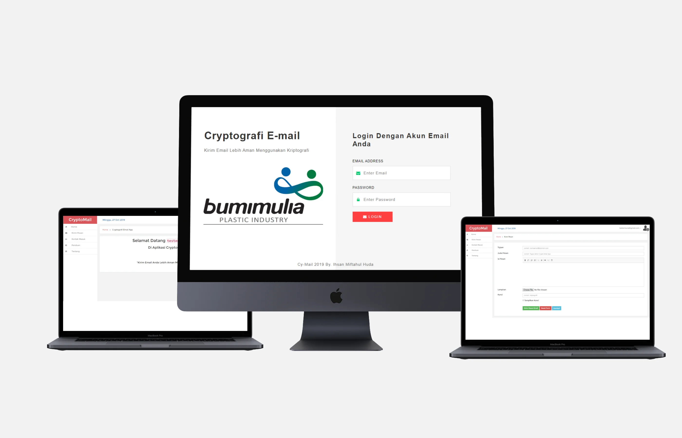 Crypto Mail App